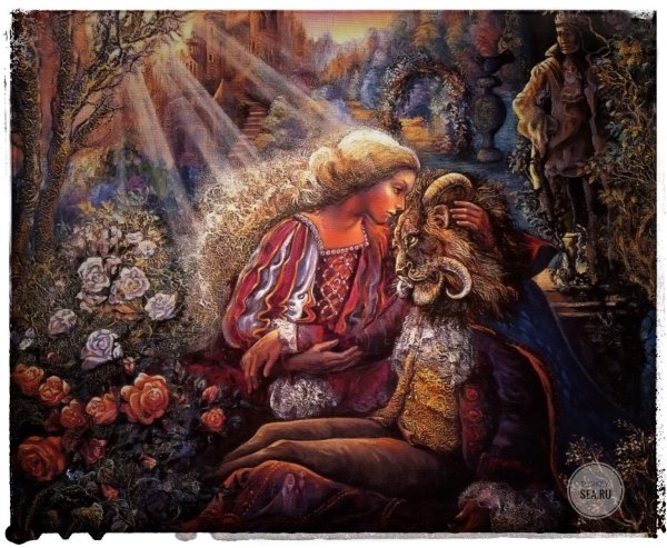 Аленький цветочек и красавица и чудовище