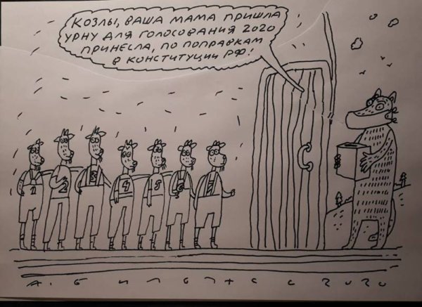 Карикатурист Андрей Бильжо