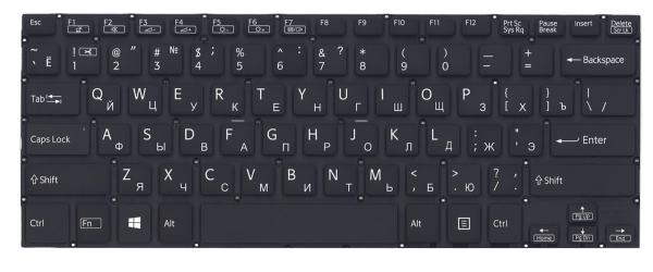 Sony VPC-f11 клавиатура