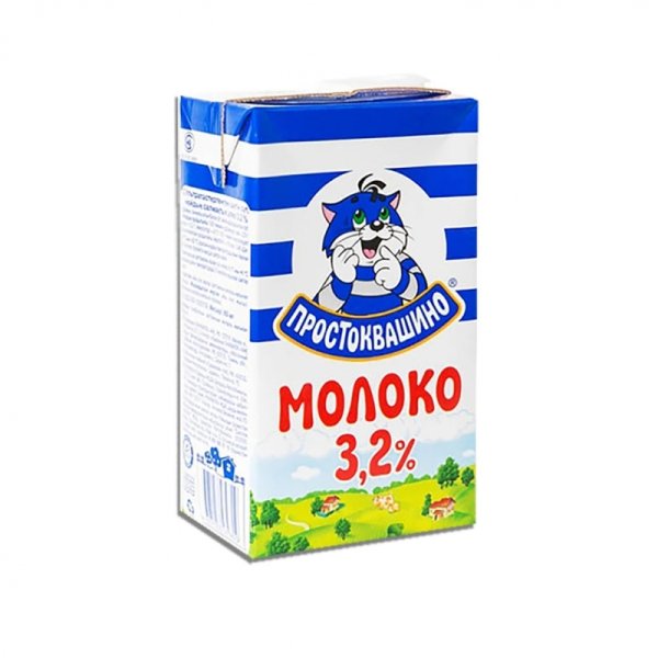 Молоко Простоквашино 3,2%, 950мл