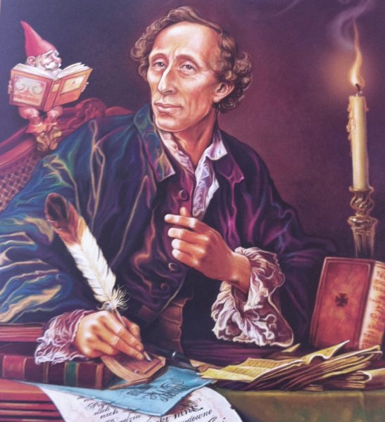 Портрет Ганса Христиана Андерсена