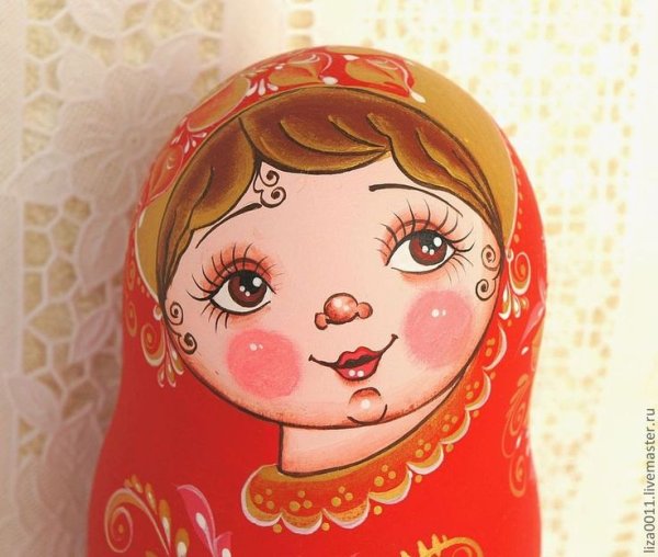 Личико матрешки