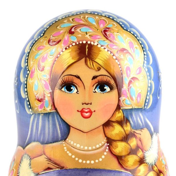 Лицо матрешки