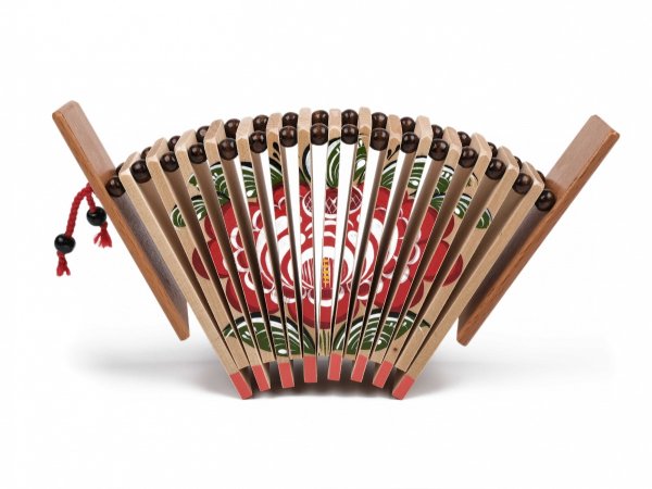 Трещотка пластинчатая Малютка с бубенцами