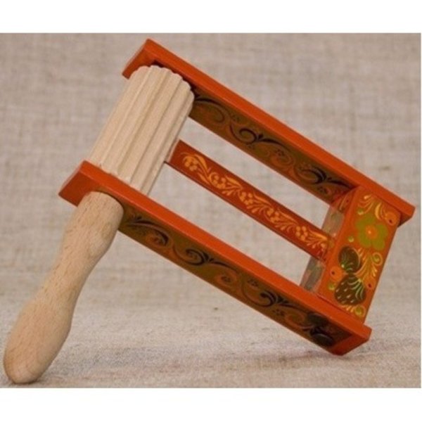 Трещотка круговая некрашеная малая