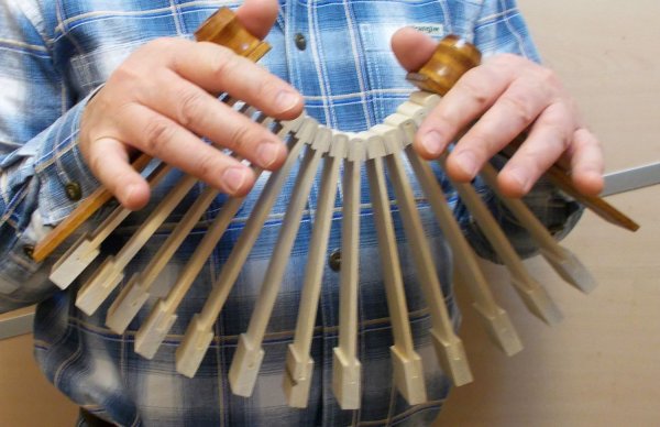 Трещотка веерная md488