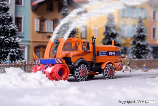 Unimog Snow Blower