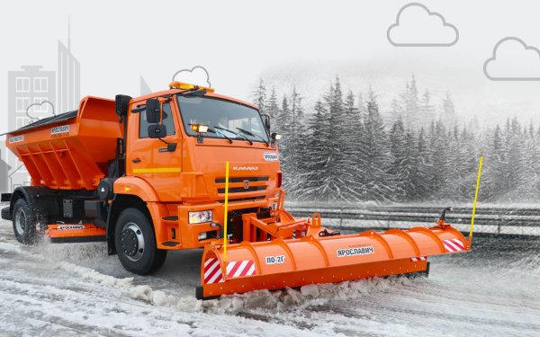 Коммунальная дорожная машина КДМ 76-10