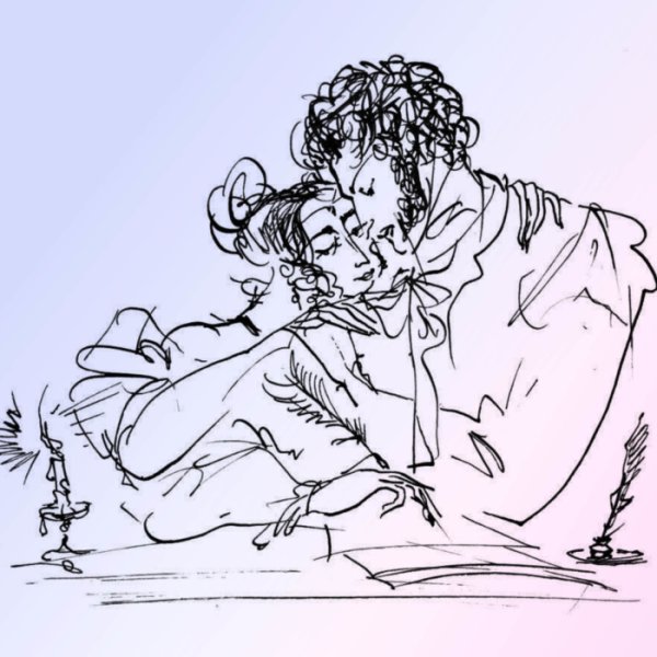 Надя Рушева иллюстрации к Пушкину