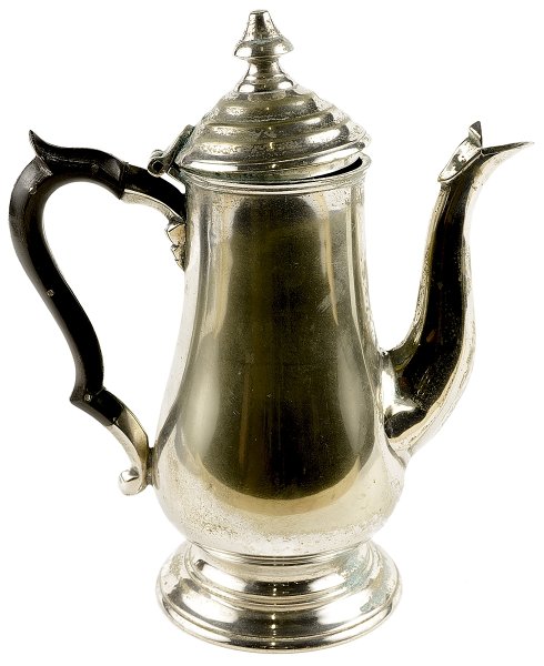 Кофейник металлический