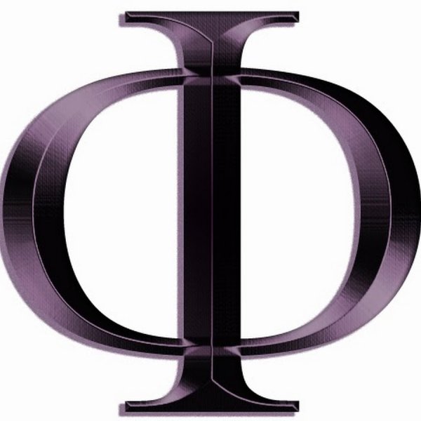 Греческая буква фи.золотое сечение