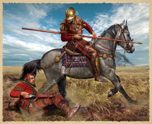 Художник Евгений край Скифы