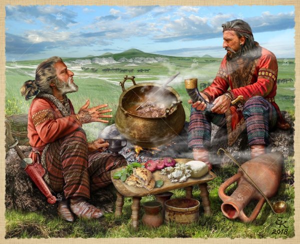 Картины Евгений край Скифы