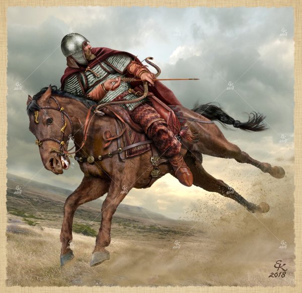 Художник Евгений край Скифы