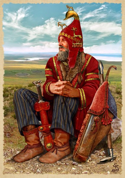 Скиф воин