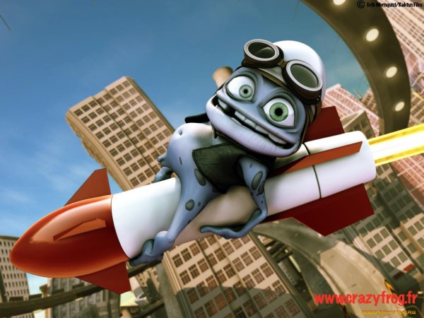Crazy Frog сумасшедший Лягушонок