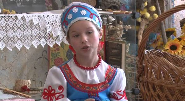 Русская красавица мультяшная