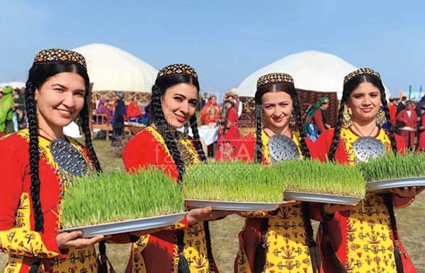 Праздник Новруз в Туркменистане