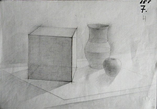 Натюрморт вступительный экзамен