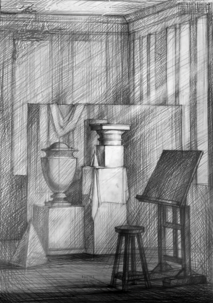 Академический рисунок в СПБГАСУ