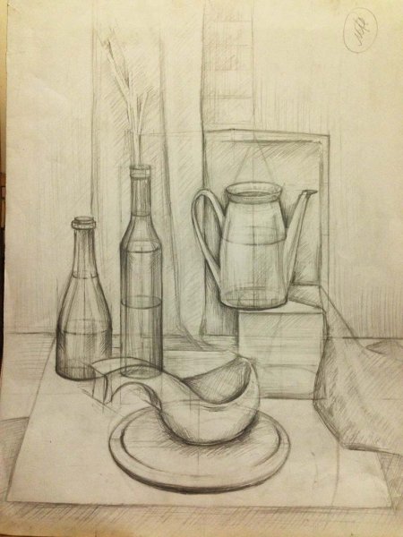 Вступительный экзамен по рисунку Косыгина