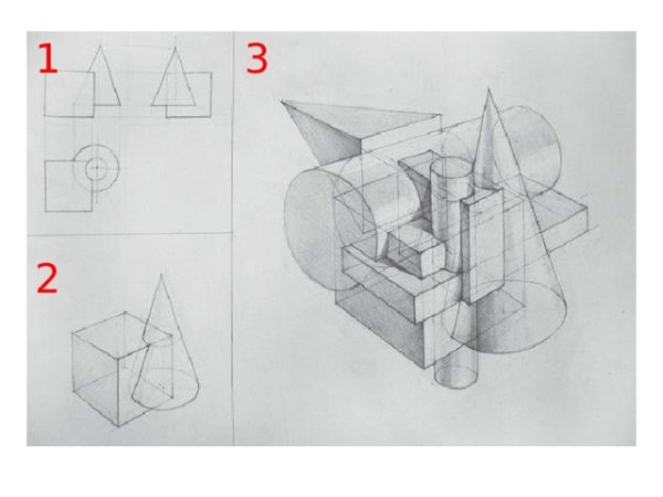 Композиция черчение