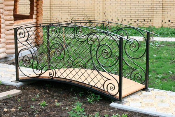 Кованые ограждения для сада