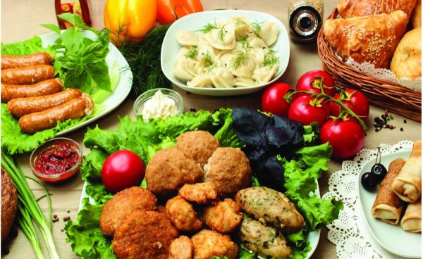 Мясные полуфабрикаты пельмени