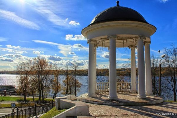 Город Кострома беседка Островского