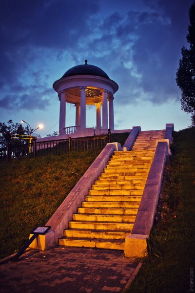 Город Кострома беседка Островского