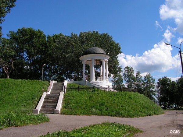 Город Кострома беседка Островского