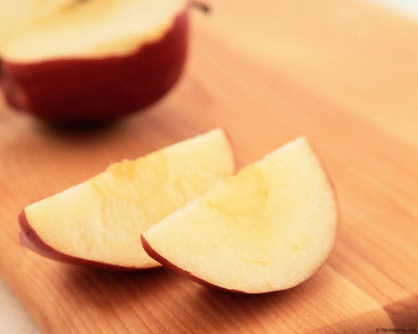Яблочные дольки