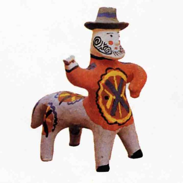 Каргопольская игрушка конь Полкан
