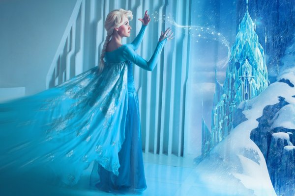 Холодное сердце замок Эльзы