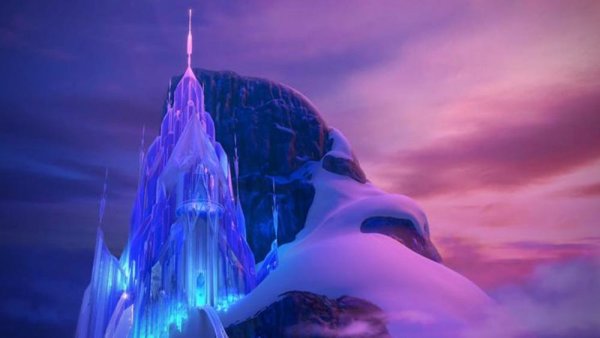 Холодное сердце ледяной дворец