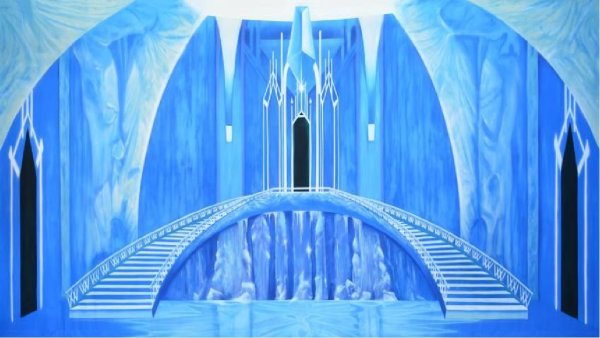 Холодное сердце дворец Эльзы