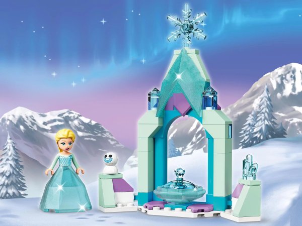 Лего Дисней замок Эльзы