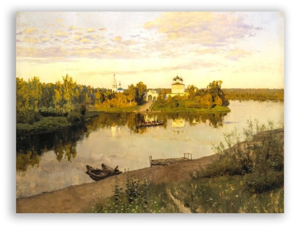 Исаак Левитан Вечерний звон