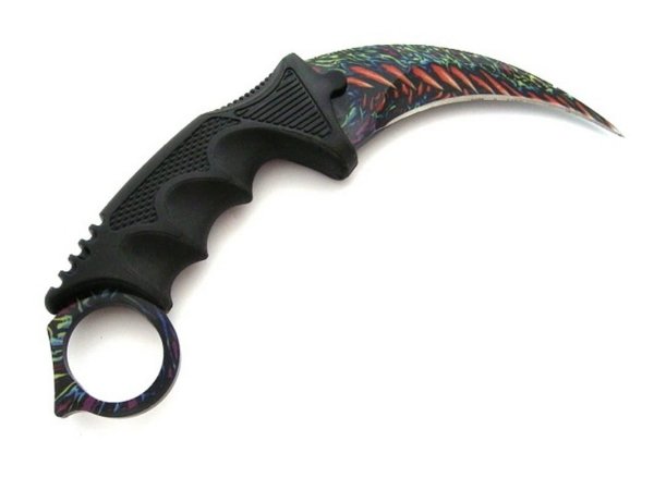 Нож керамбит Counter Strike go Rainbow.