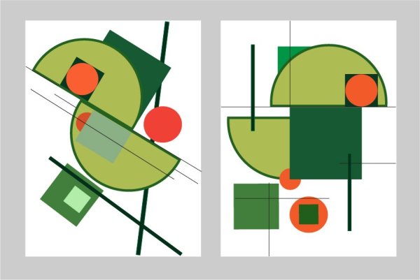 Симметрия асимметрия статика динамика композиционный центр