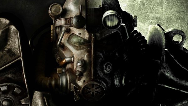 Fallout 3 силовая броня Постер