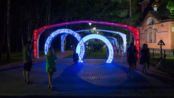 Городской парк елочки Домодедово