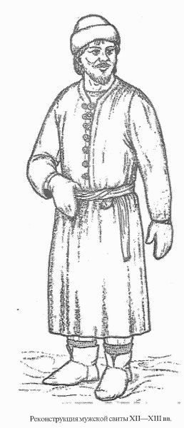 Одежда крестьян в древней Руси