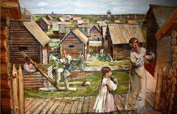 Улицы ремесленников в древней Руси