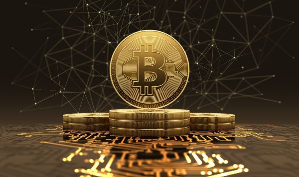 Биткоин фон