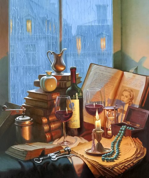 Натюрморты ДХШ живопись гуашь