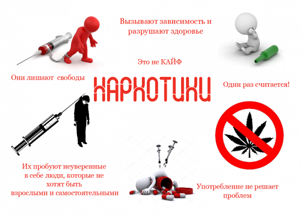 Антинаркотические листовки