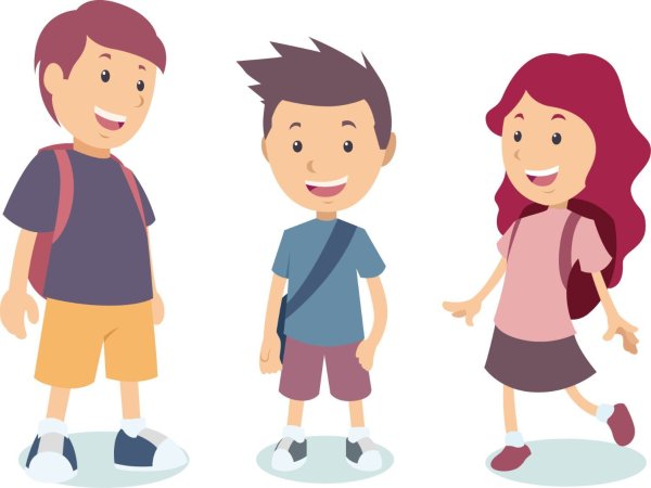 Дети вектор