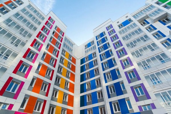 Фасад новостройки