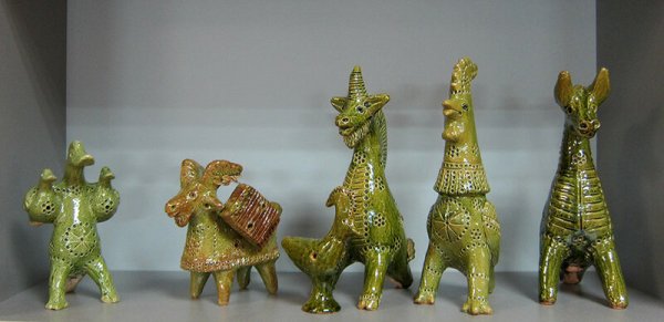 Петровская глиняная игрушка Кострома